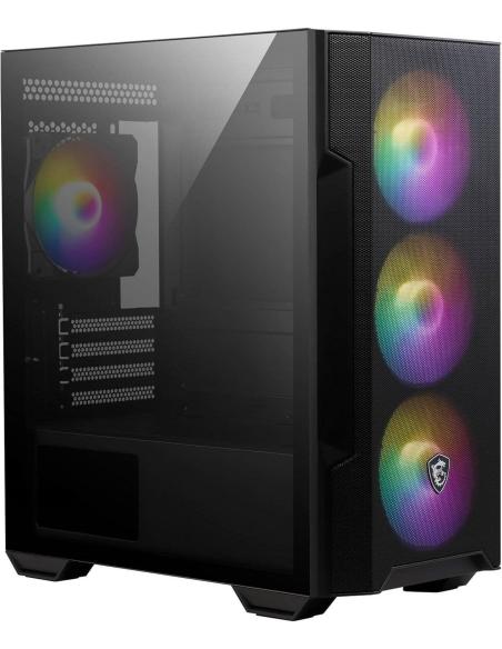 MSI MAG FORGE M100R Cristal Templado USB 3.2 ARGB Negra