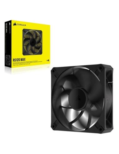 Corsair RS120 MAX PWM Triple Pack Ventilador Suplementario 120mm Negro