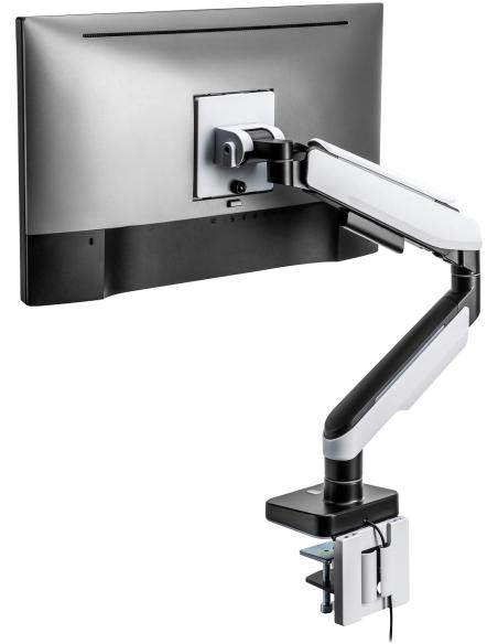 Ewent EW1509 Soporte de Mesa para Monitor 17 - 49" Máx. 20 Kg Blanco con Luces RGB