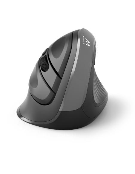 Ewent EW3229 Raton Ergonómico Inalámbrico 2400DPI Negro