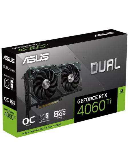 Asus Dual GeForce RTX 4060 Ti SSD OC Edition 8GB GDDR6 DLSS3