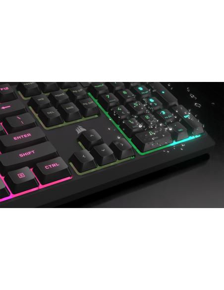 Corsair K55 CORE Teclado RGB Portugués Negro