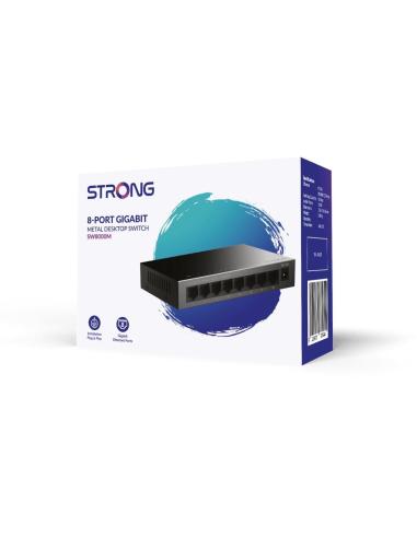 Strong SW8000M Switch Gigabit de 8 Puertos Gigabit Ethernet