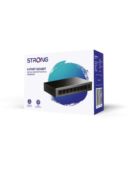 Strong SW8000M Switch Gigabit de 8 Puertos Gigabit Ethernet