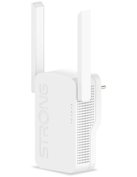Strong AX3000 Repetidor Wi-Fi 6 Doble Banda Blanco