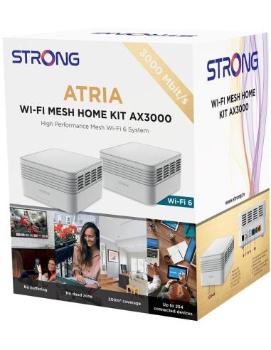 Strong MESHKITAX3000 Sistemas WiFi Mesh WiFi 6 Doble Banda