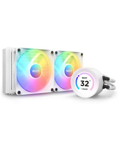 NZXT Kraken Élite 240 RGB Kit de Refrigeración Líquida 240mm Blanco