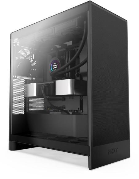 NZXT H7 Flow Torre ATX Cristal Templado USB 3.0 Negra
