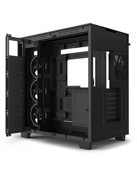 NZXT H9 Elite Cristal Templado USB 3.2 Negra