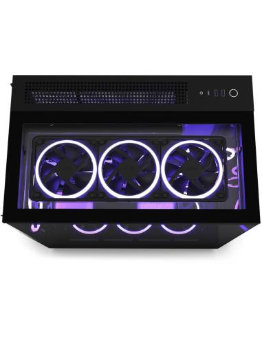 NZXT H9 Elite Cristal Templado USB 3.2 Negra