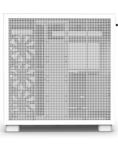 NZXT H9 Flow Cristal Templado USB 3.2 Blanca