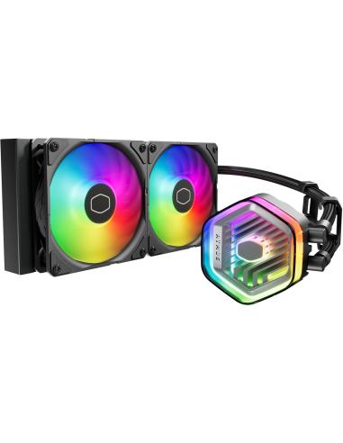 Cooler Master MasterLiquid 240 ATMOS ARGB Kit de Refrigeración Líquida 240mm Negro