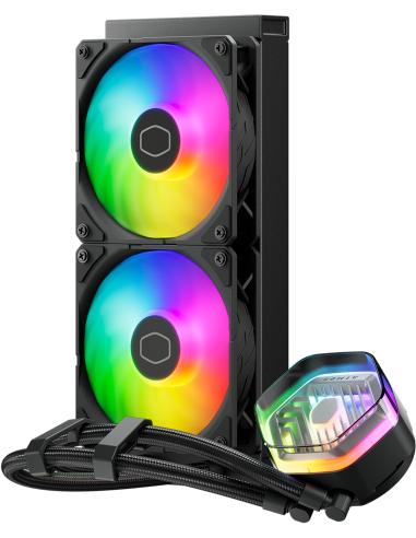 Cooler Master MasterLiquid 240 ATMOS ARGB Kit de Refrigeración Líquida 240mm Negro