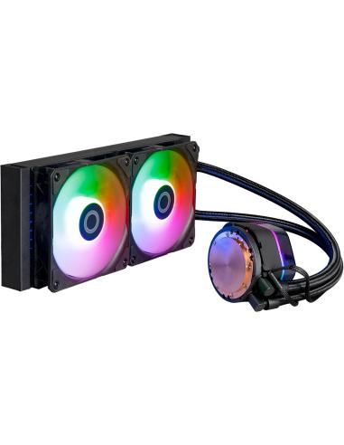 Cooler Master MasterLiquid 240 ATMOS ARGB Kit de Refrigeración Líquida 240mm Negro