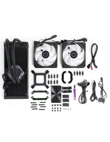 Cooler Master MasterLiquid 240 ATMOS ARGB Kit de Refrigeración Líquida 240mm Negro