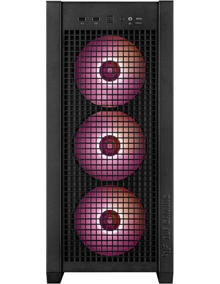 Asus TUF Gaming GT302 ARGB Cristal Templado USB 3.2 Negra