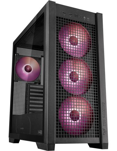 Asus TUF Gaming GT302 ARGB Cristal Templado USB 3.2 Negra