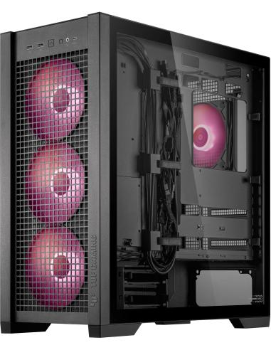 Asus TUF Gaming GT302 ARGB Cristal Templado USB 3.2 Negra