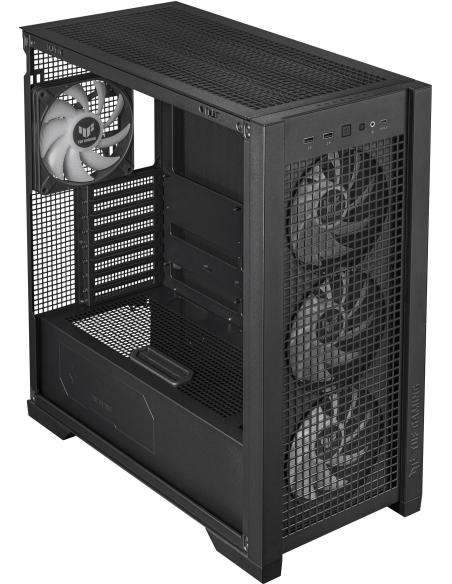 Asus TUF Gaming GT302 ARGB Cristal Templado USB 3.2 Negra