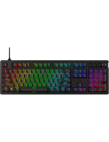 HyperX Alloy Rise Teclado Gaming Mecánico RGB Negro