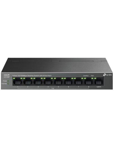 TP-Link LS109P Switch PoE L2 9 Puertos Gigabit Ethernet