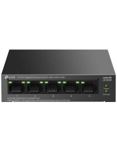 TP-Link LS105GP Switch 5 Puertos Gigabit 10/100/1000 Mbps Metálico No Administrado-1378331