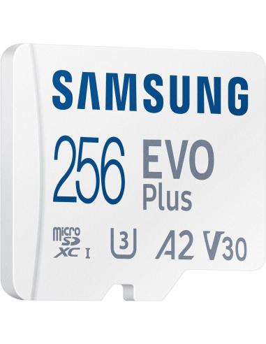 Samsung MicroSDHC EVO Plus 256GB Clase 10 + Adaptador SD