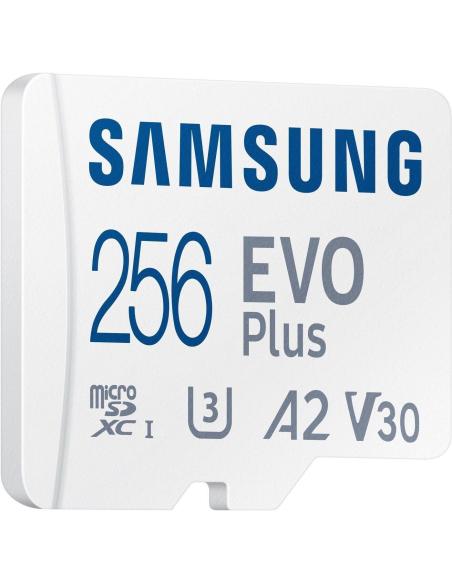 Samsung MicroSDHC EVO Plus 256GB Clase 10 + Adaptador SD