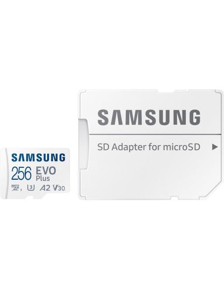 Samsung MicroSDHC EVO Plus 256GB Clase 10 + Adaptador SD