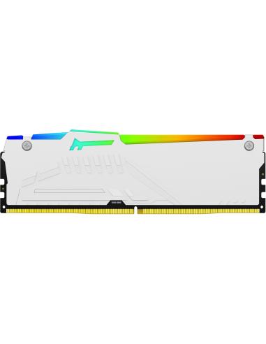 Kingston FURY Beast RGB DDR5 6000MHz 32GB CL30 ECC Blanco