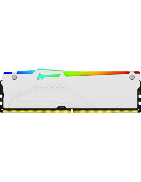 Kingston Fury Beast RGB DDR5 6000MHz 16GB CL30 Blanco