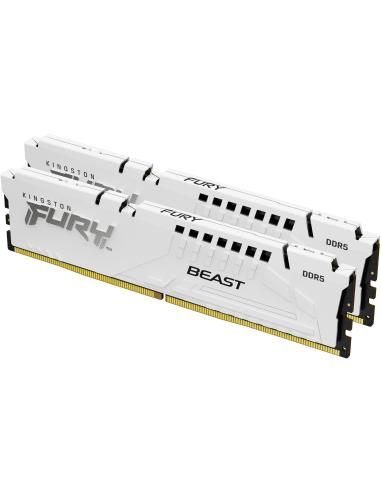 Kingston FURY Beast DDR5 6000MHz 64GB CL30 (2x32GB) Blanco