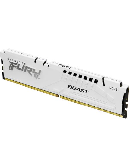 Kingston FURY Beast DDR5 6000MHz 64GB CL30 (2x32GB) Blanco