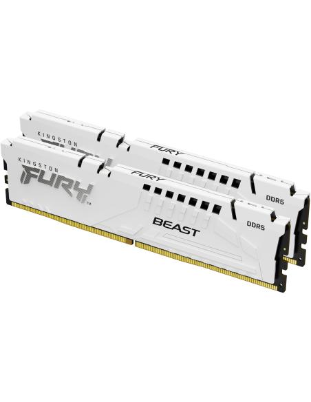 Kingston FURY Beast DDR5 6000MHz 64GB (2x32GB) CL30 Blanco