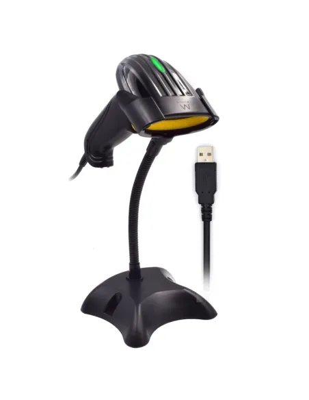 Ewent Lector código de barras EW3400 1D Láser Usb