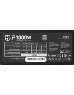 Nox Hummer P 1000W 80 Plus Platino-1377857