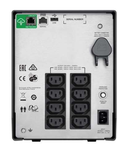 APC SMC1500IC SAI Línea Interactiva 1500VA 900W
