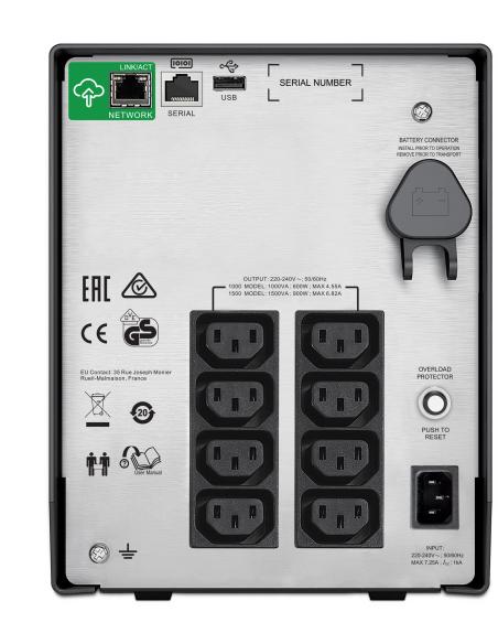 APC SMC1500IC SAI Línea Interactiva 1500VA 900W