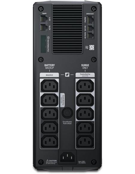 APC Back-UPS Pro SAI Línea Interactiva 1500VA 865W