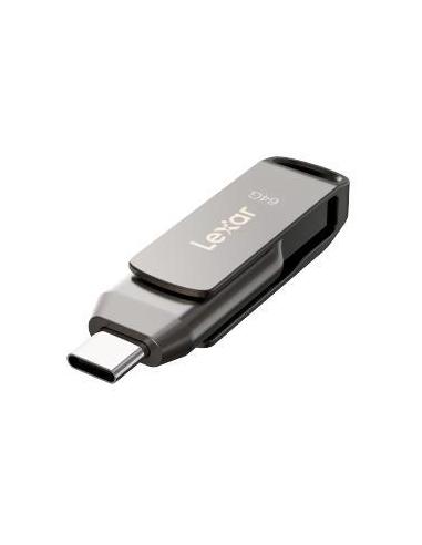Lexar JumpDrive LJDD400064G-BNQNG 64GB USB-C 3.2 Gen1 Gris