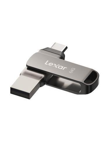 Lexar JumpDrive LJDD400064G-BNQNG 64GB USB-C 3.2 Gen1 Gris