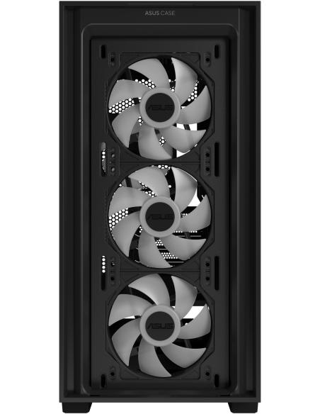 Asus A21 PLUS ARGB Mid Tower mATX Cristal Templado USB 3.0 Negra