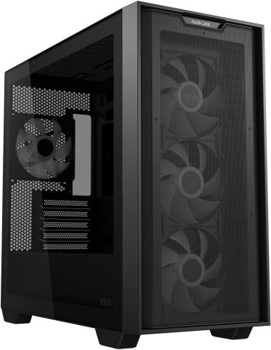 Asus A21 PLUS ARGB Mid Tower mATX Cristal Templado USB 3.0 Negra
