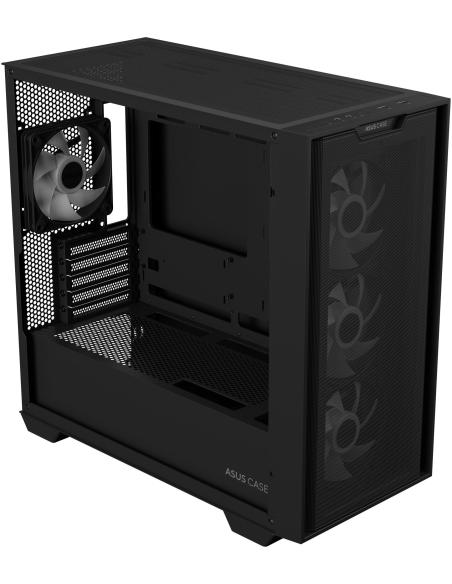 Asus A21 PLUS ARGB Mid Tower mATX Cristal Templado USB 3.0 Negra