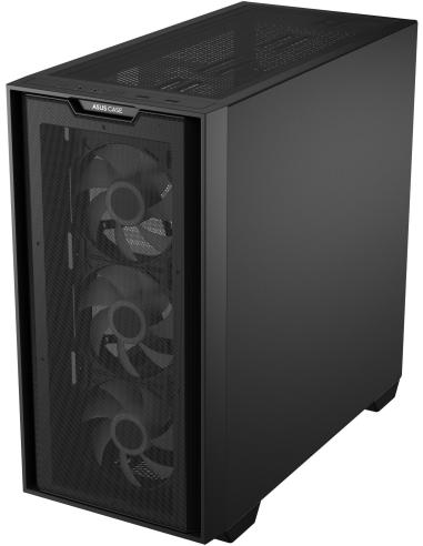 Asus A21 PLUS ARGB Mid Tower mATX Cristal Templado USB 3.0 Negra