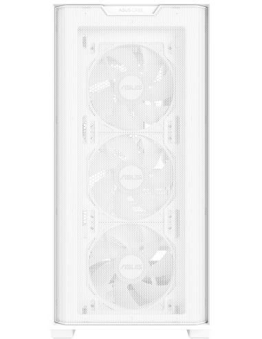 Asus A21 PLUS ARGB Mid Tower mATX Cristal Templado USB 3.0 Blanca