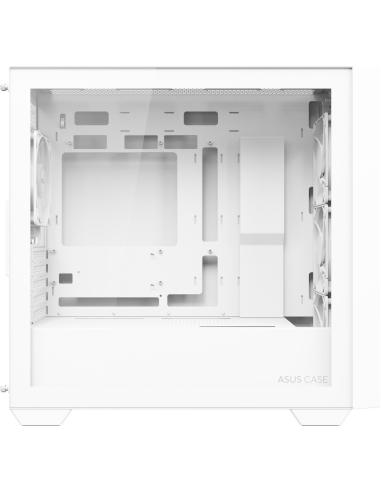Asus A21 PLUS ARGB Mid Tower mATX Cristal Templado USB 3.0 Blanca
