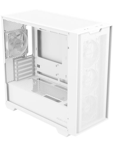 Asus A21 PLUS ARGB Mid Tower mATX Cristal Templado USB 3.0 Blanca