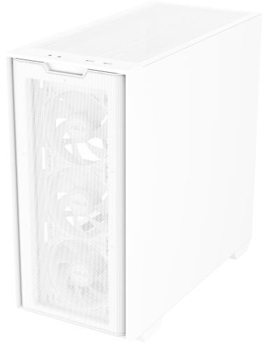 Asus A21 PLUS ARGB Mid Tower mATX Cristal Templado USB 3.0 Blanca