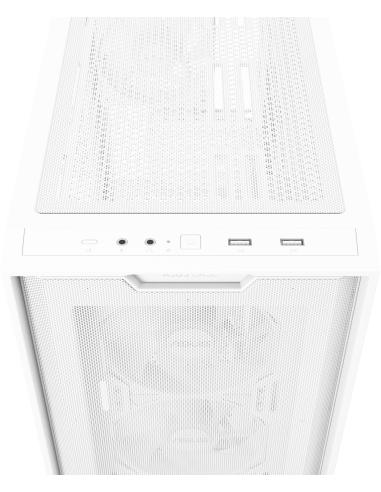 Asus A21 PLUS ARGB Mid Tower mATX Cristal Templado USB 3.0 Blanca